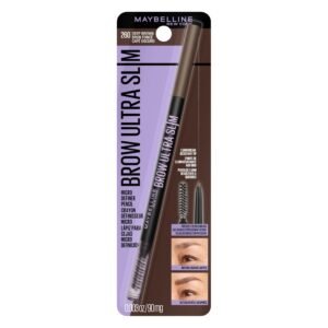 Maybelline Express Brow Ultra Slim Eyebrow Makeup - Deep Brown, 1 Count