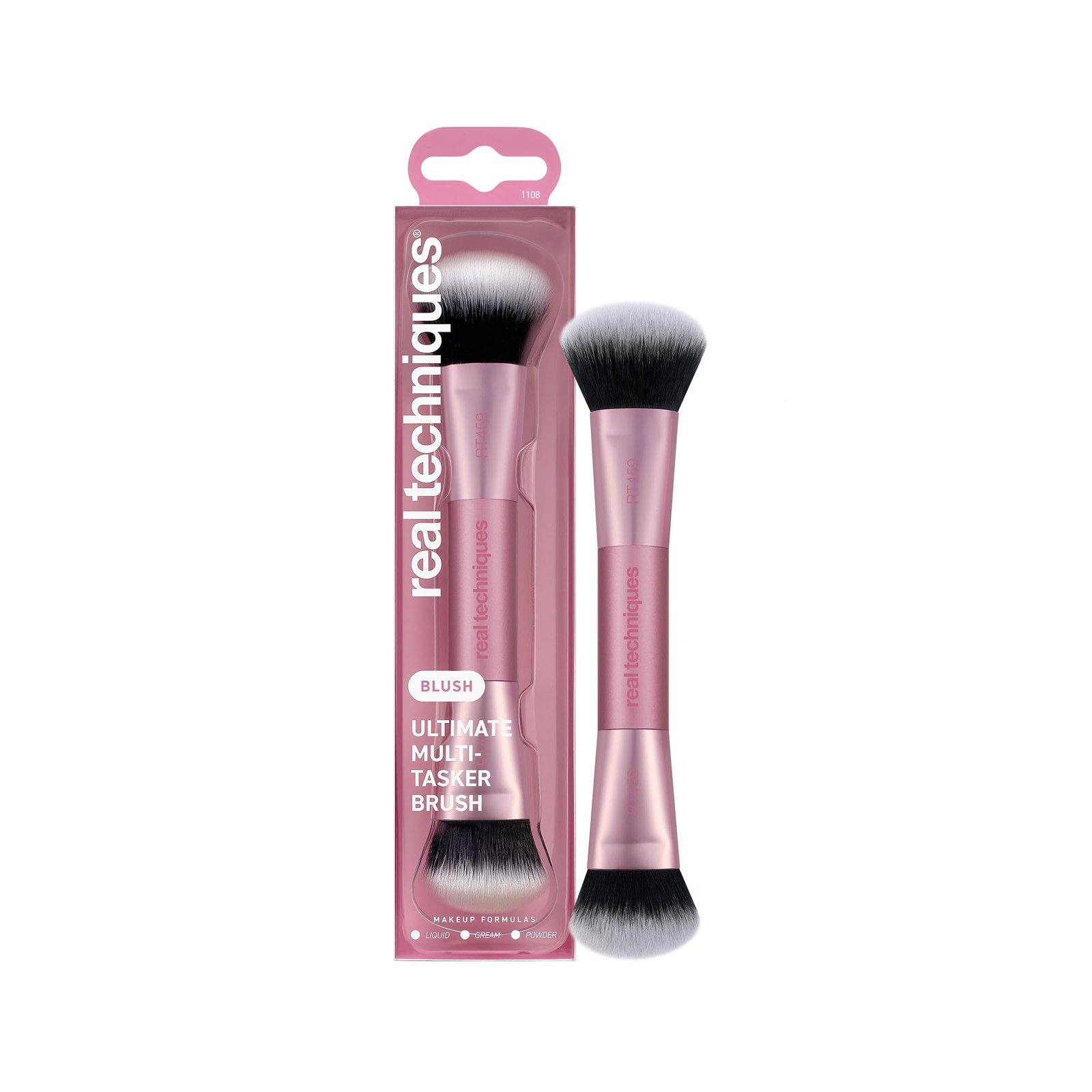 Real Techniques Ultimate Multi Tasker Brush - UltraPlush Bristles, 1 Count