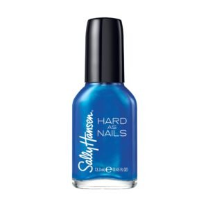 Sally Hansen Hard as Nails - Shiny Blue Nail Polish