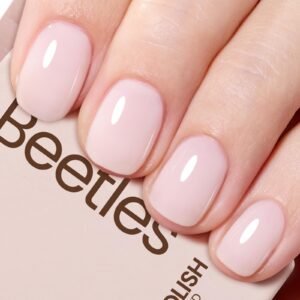 Beetles Milky Pink Gel Nail Polish, 15ml