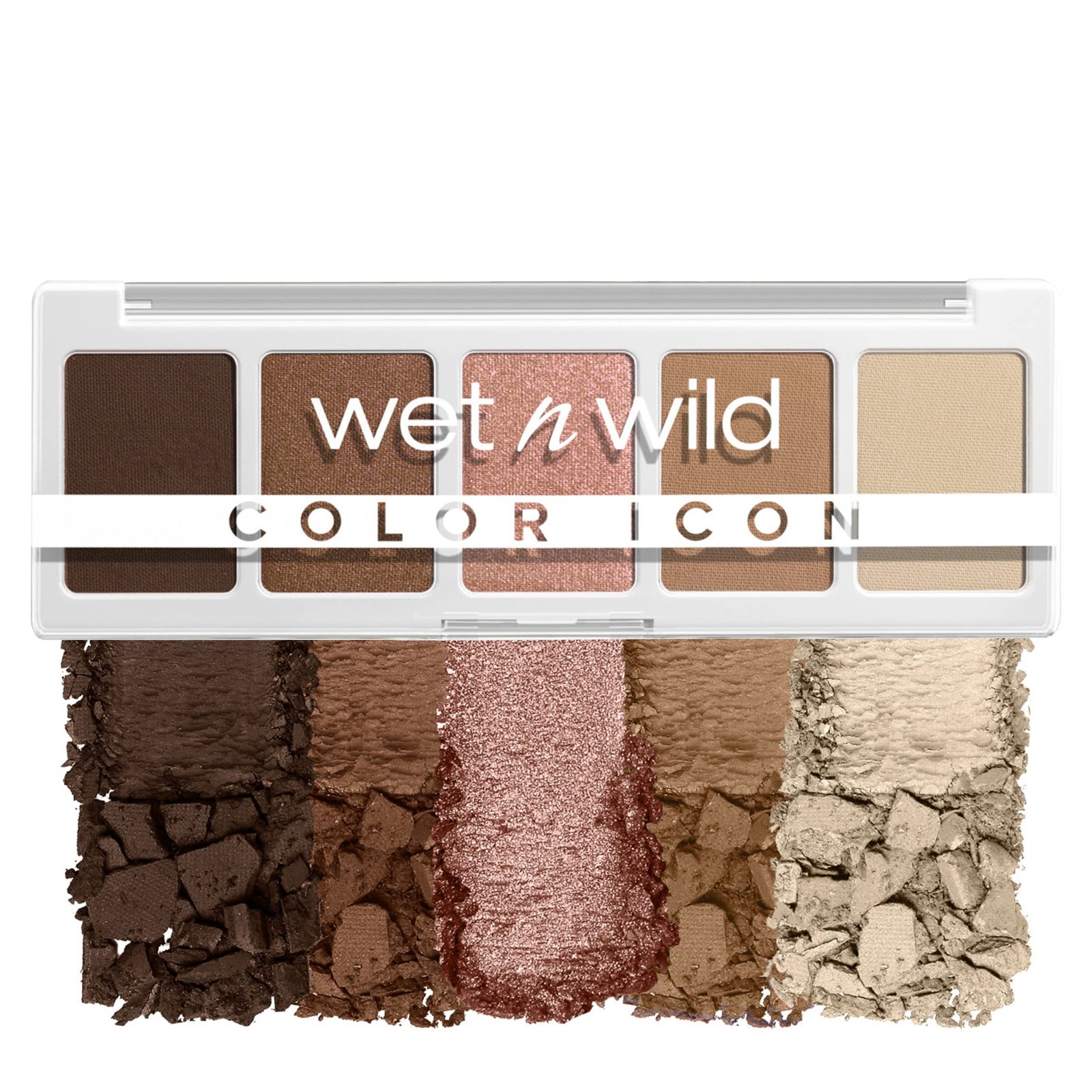 wet n wild Color Icon Eyeshadow Makeup 5 Pan Palette - Walking On Eggshells